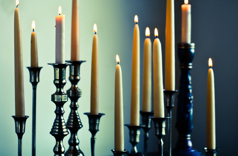 Taper Pair Hand Dipped Candles