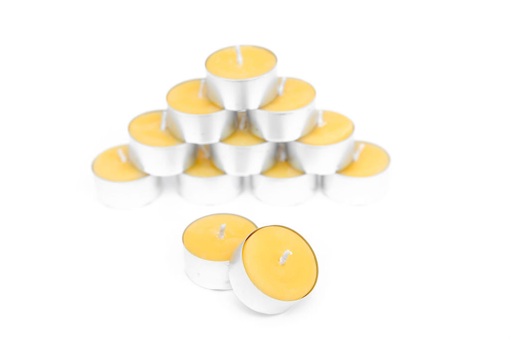 Tea Light Beeswax Candles Twelve Box
