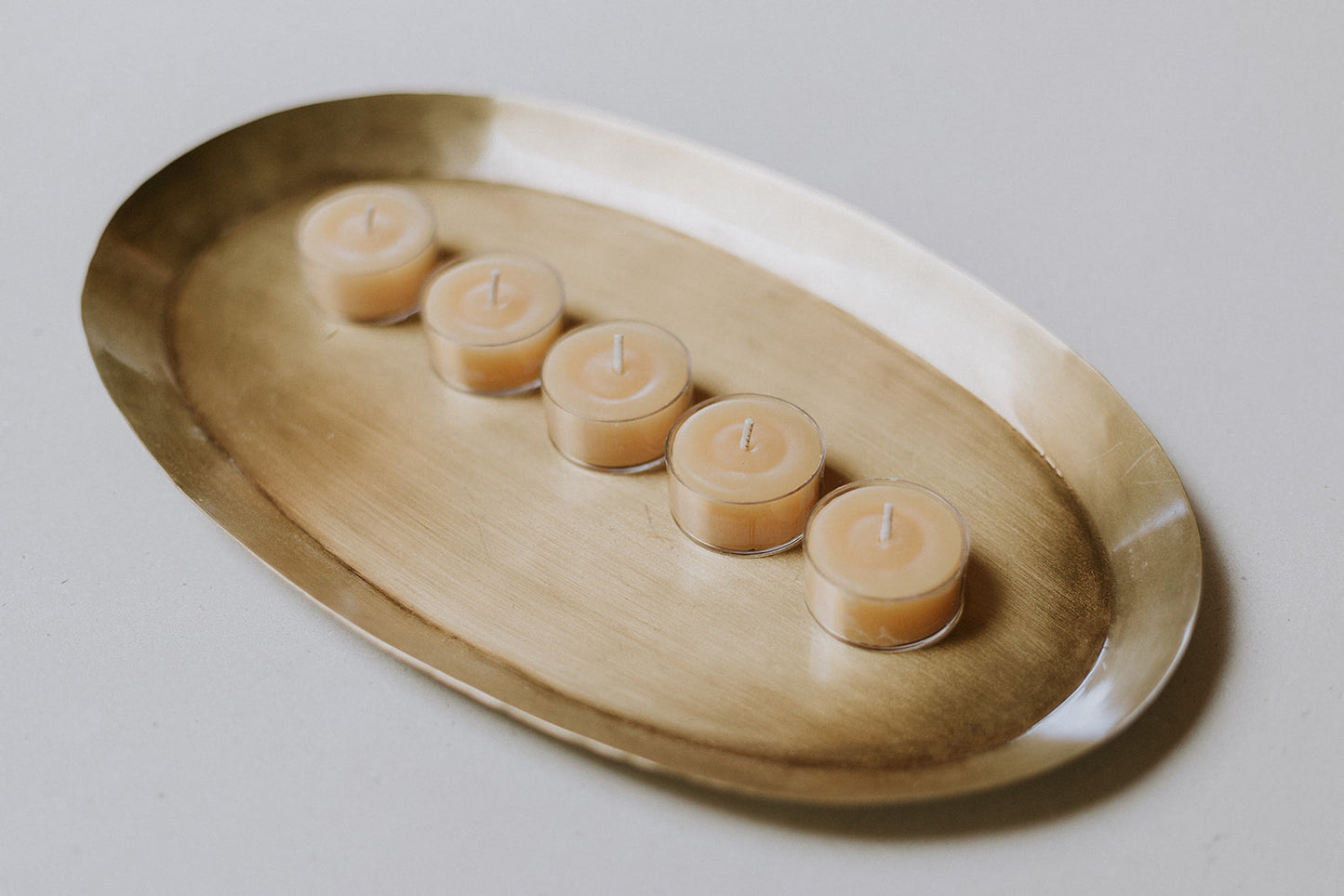 Tea Light Beeswax Candles Twelve Box