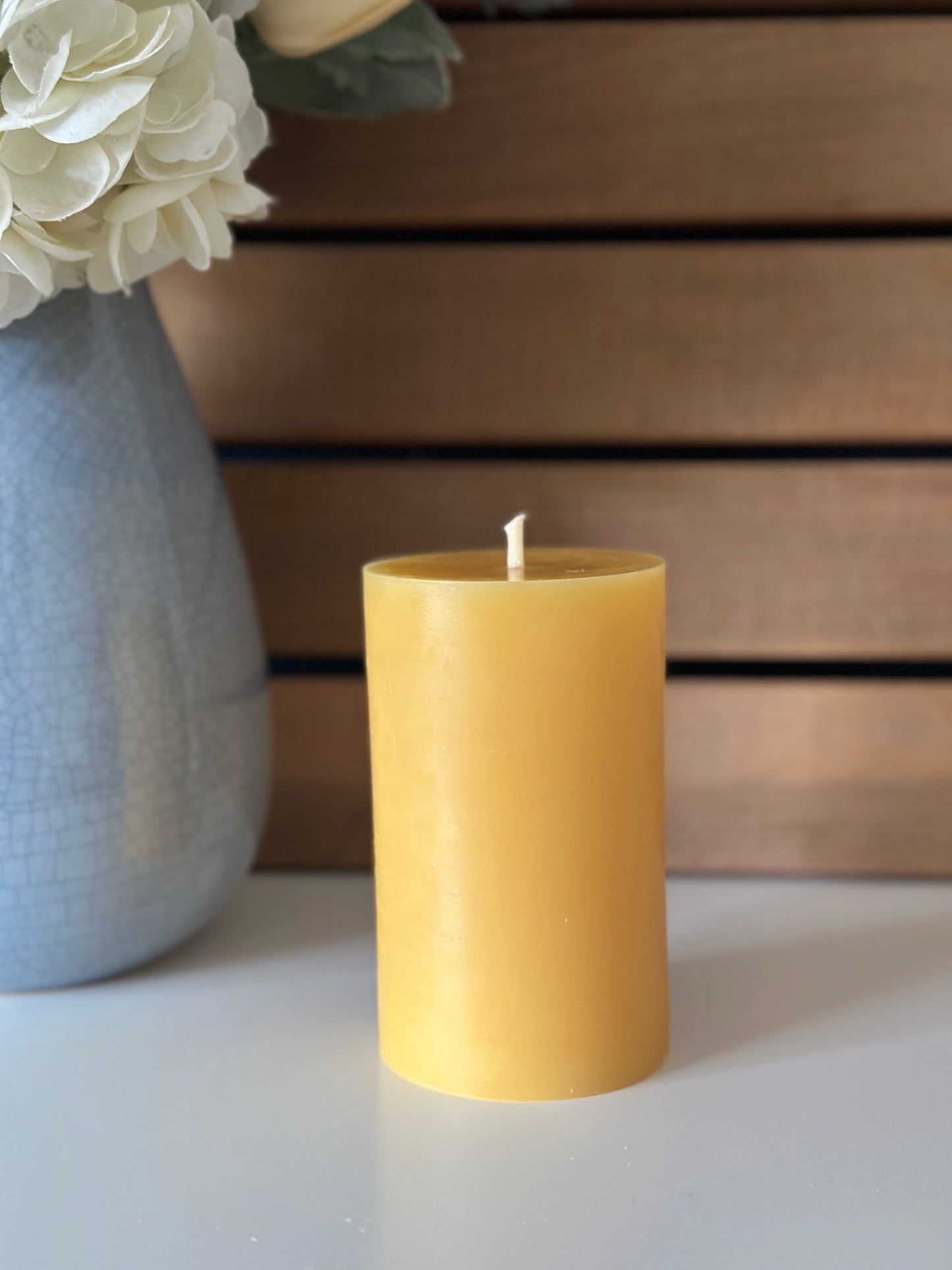 Flat Top Five Inch Pillar Candle