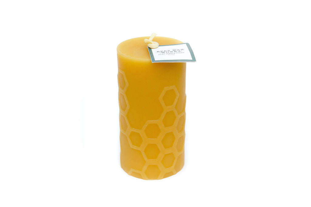 Hex 5.0 Pillar Candle